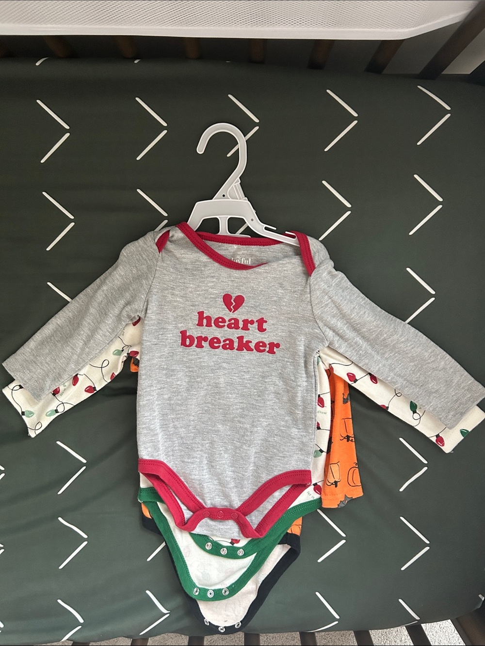 Holiday Onsies—Valentines, Christmas, and Halloween